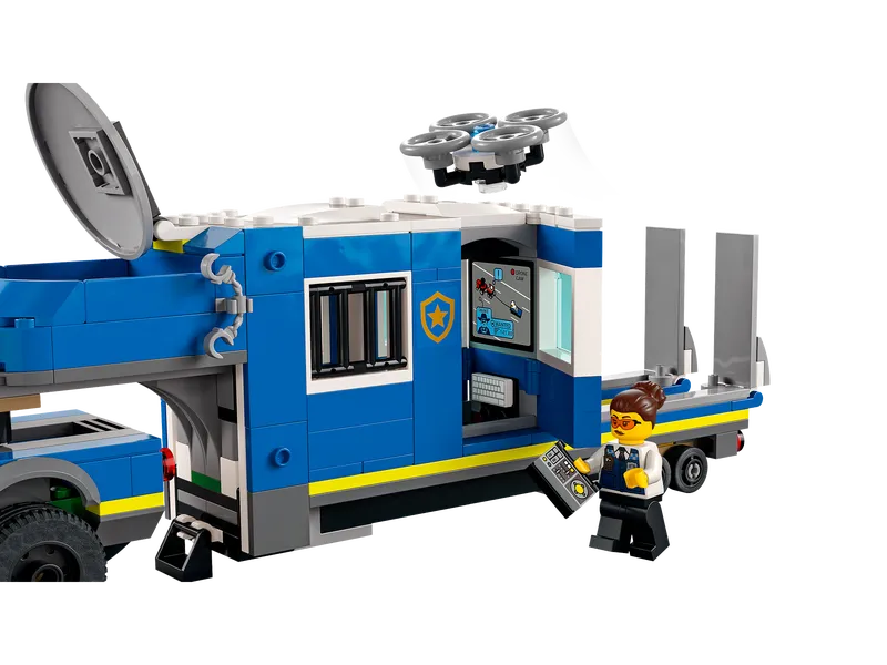 Lego City - Police Mobile Command Truck 60315-Mountain Baby