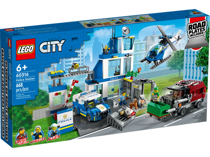 Lego City - Police Station 60316-Mountain Baby