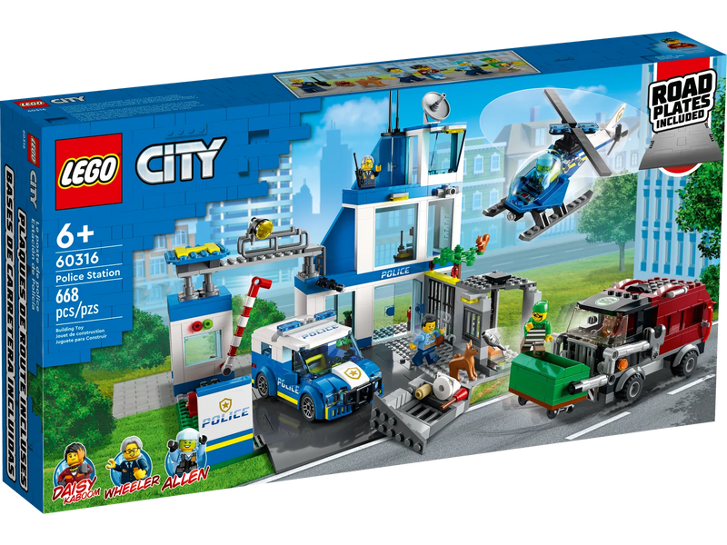 Lego City - Police Station 60316-Mountain Baby