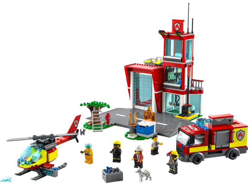 Lego City - Fire Station 60320-Mountain Baby