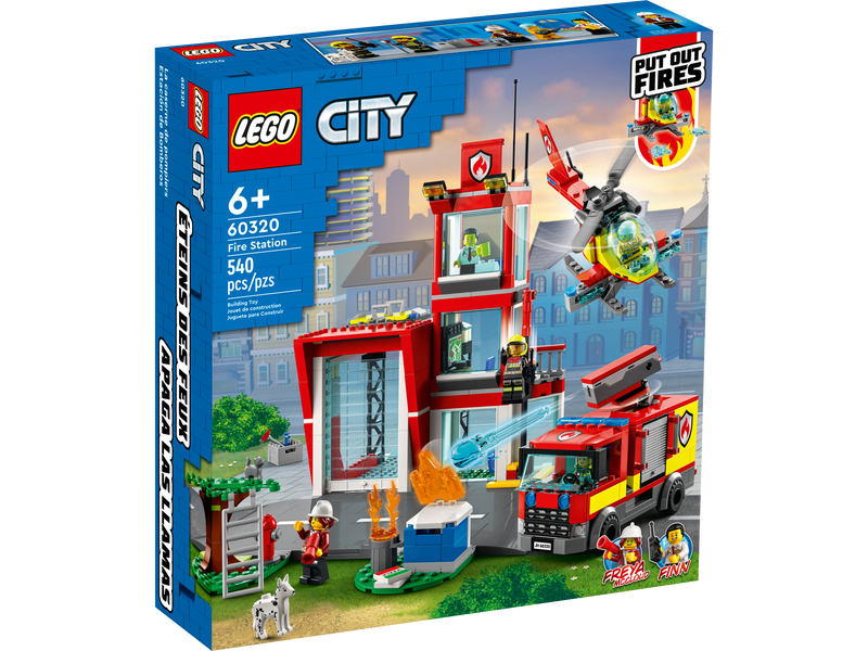 Lego City - Fire Station 60320-Mountain Baby