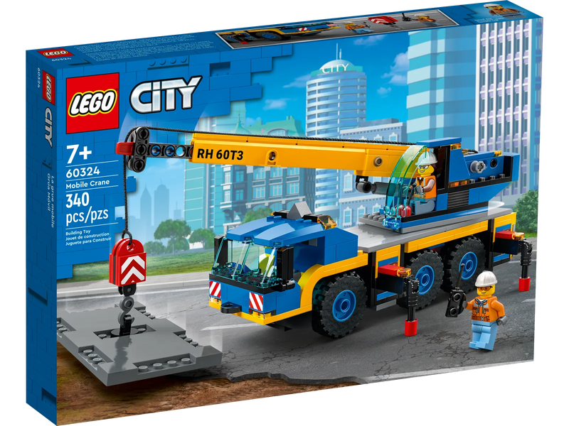 Lego City - Mobile Crane 60324-Mountain Baby