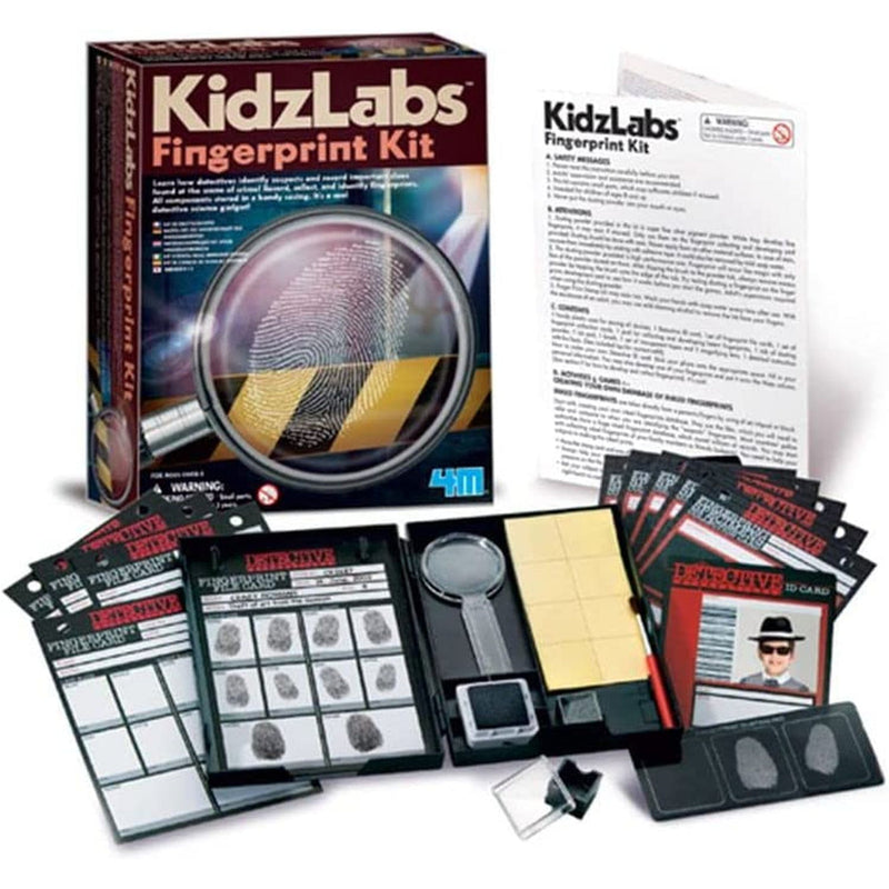 4M Kidz Labz - Fingerprint Detective Science Kit-Mountain Baby