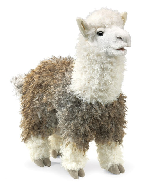 Folkmanis Puppets - Alpaca-Mountain Baby