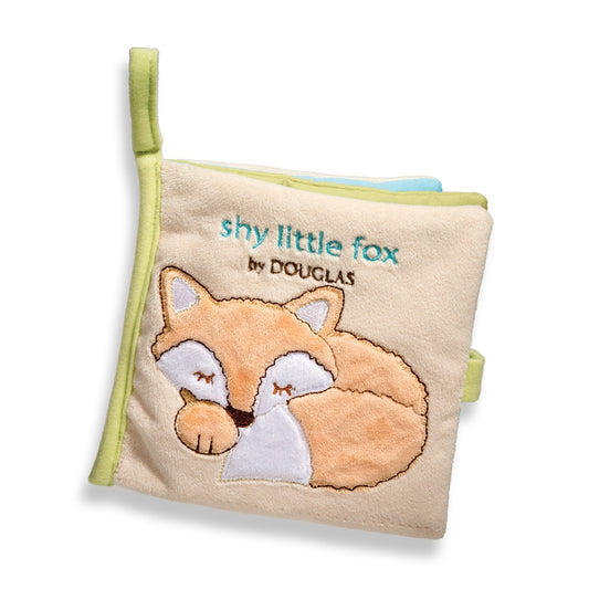 Douglas Cuddle Toys - Plush Activity Book - Fox-Mountain Baby