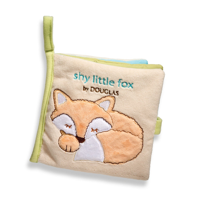 Douglas Cuddle Toys - Plush Activity Book - Fox-Mountain Baby