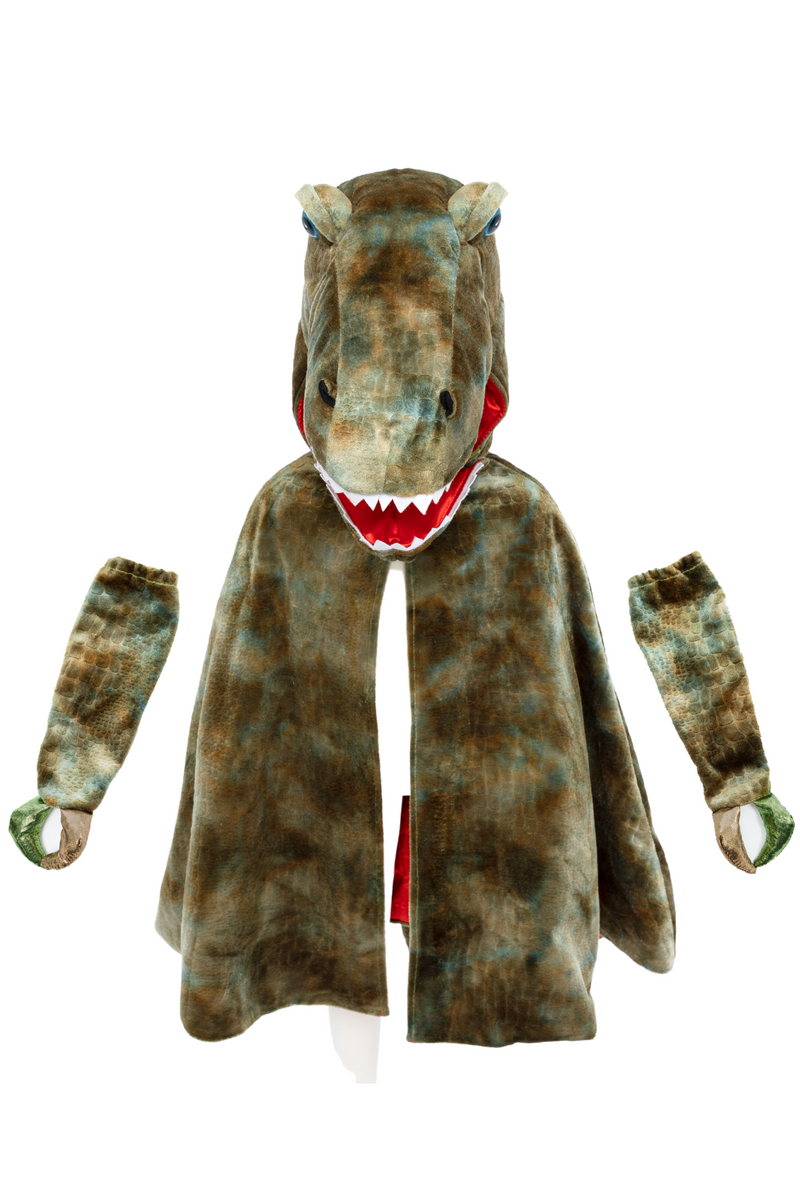 Great Pretenders Costumes - Grandasaurus T-Rex Cape w/ Claws-Mountain Baby