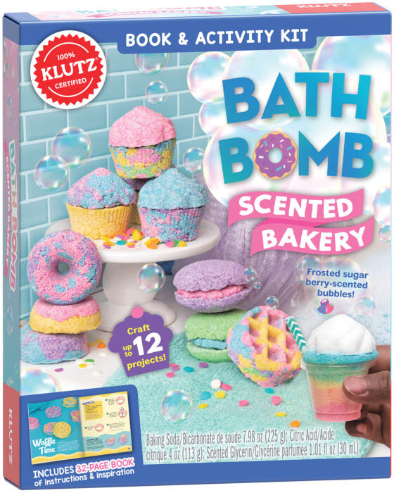 Klutz Bath Bomb Scented Bakery Kit-Mountain Baby
