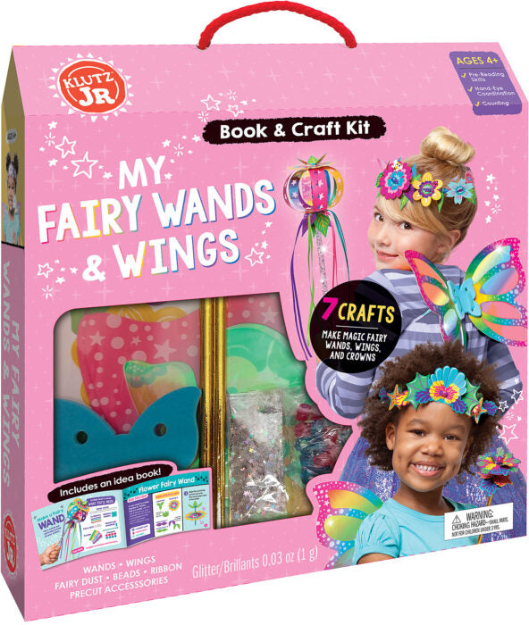 Klutz Jr. Book & Craft Kit - My Fairy Wands & Wings-Mountain Baby