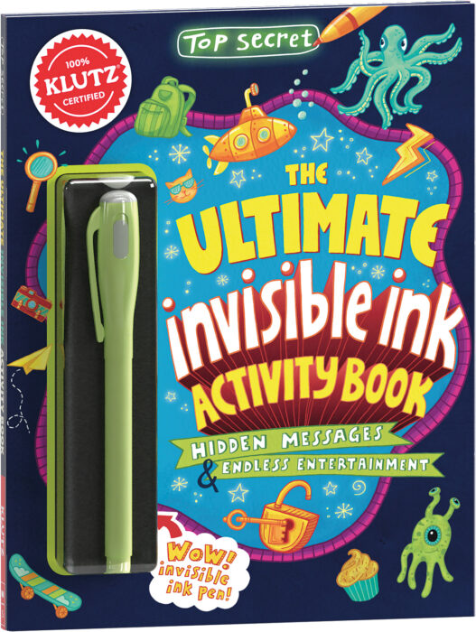 Klutz Top Secret: Ultimate Invisible Ink Activity Kit-Mountain Baby