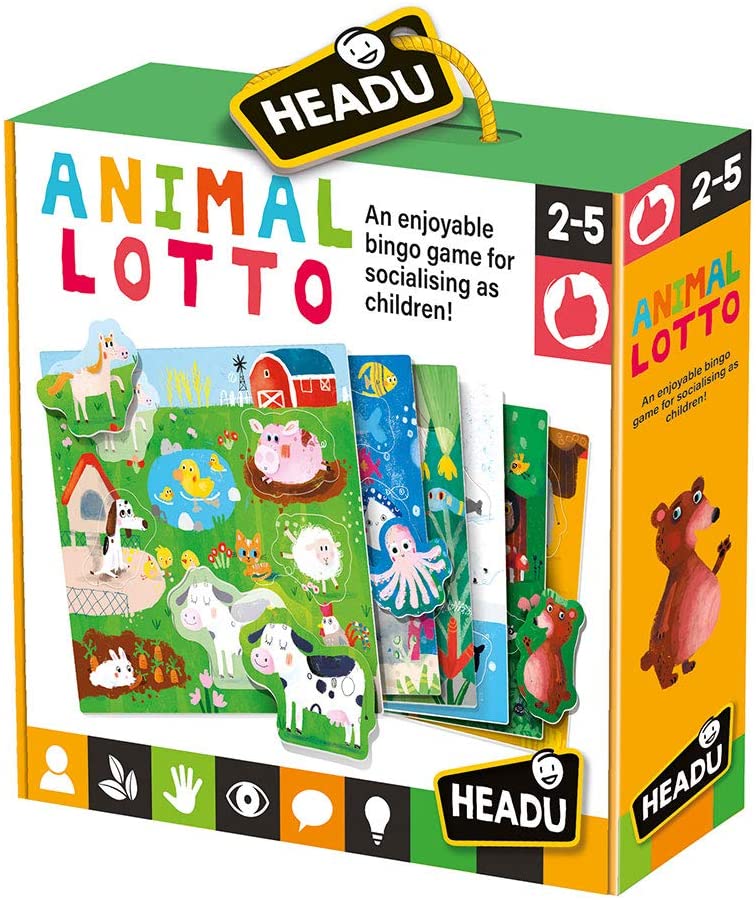 Headu Animal Lotto Montessori Game-Mountain Baby