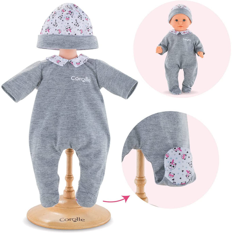 Corolle Doll Outfit - Happy Panda Pajamas-Mountain Baby