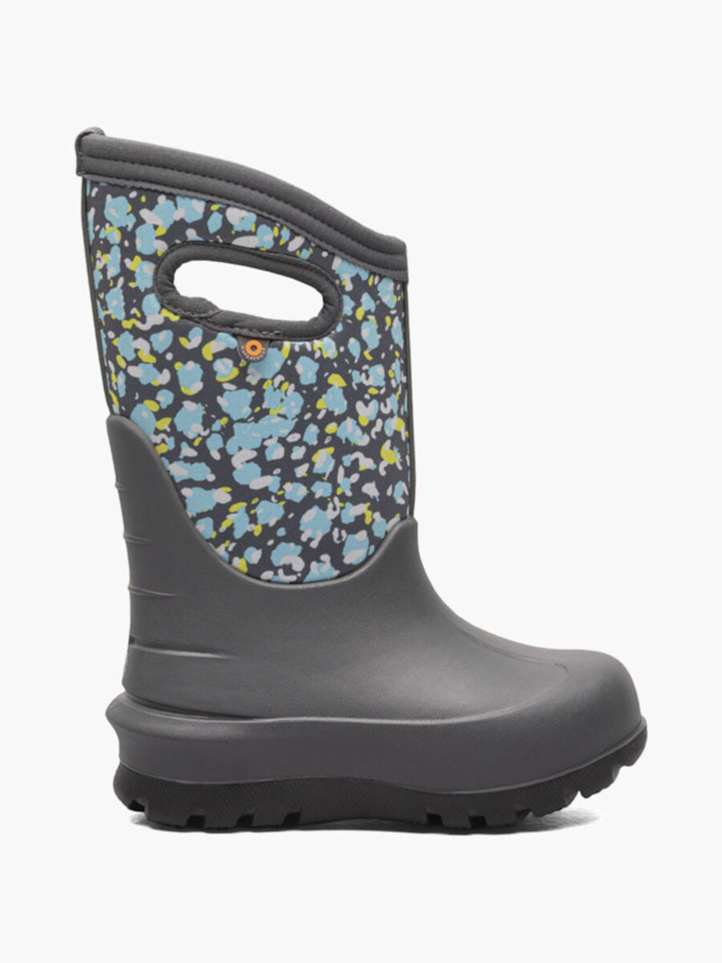 Bogs Winter Boots - Neo-Classic - Dark Grey Multi-Mountain Baby