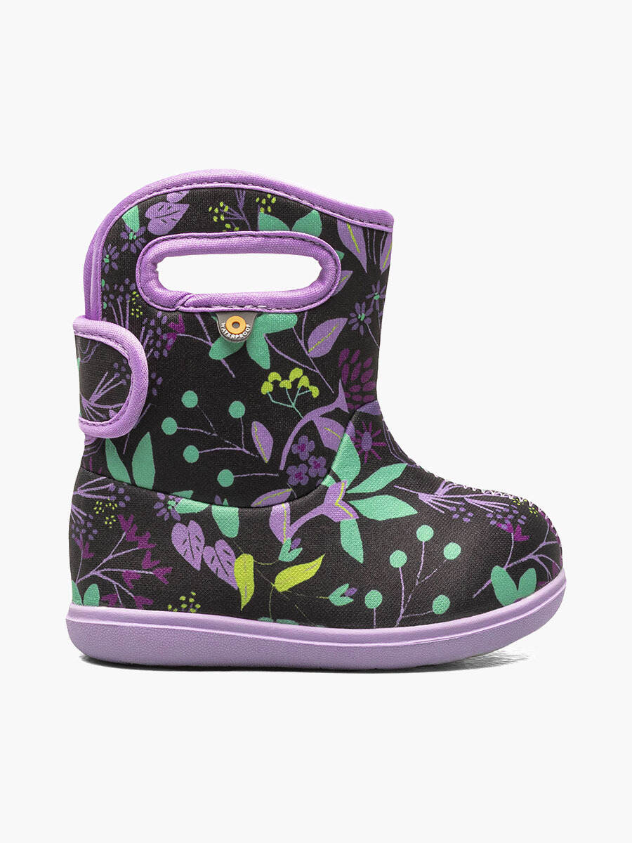 Bogs Winter Boots - Baby Bogs 2 - Cartoon Flowers-Mountain Baby