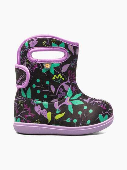 Bogs Winter Boots - Baby Bogs 2 - Cartoon Flowers-Mountain Baby