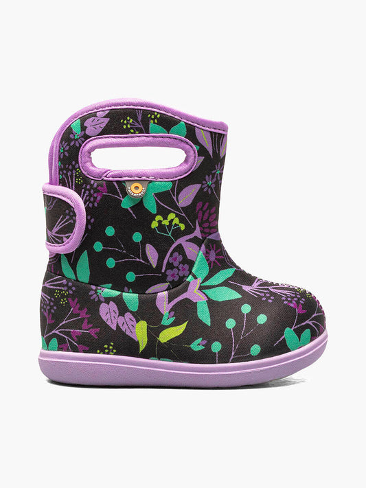 Bogs Winter Boots - Baby Bogs 2 - Cartoon Flowers-Mountain Baby