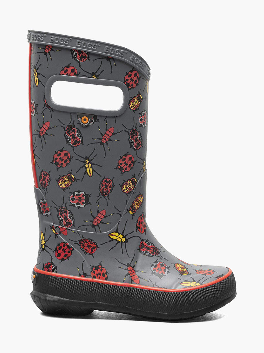 Bogs Rain Boots - Bugs Grey-Mountain Baby