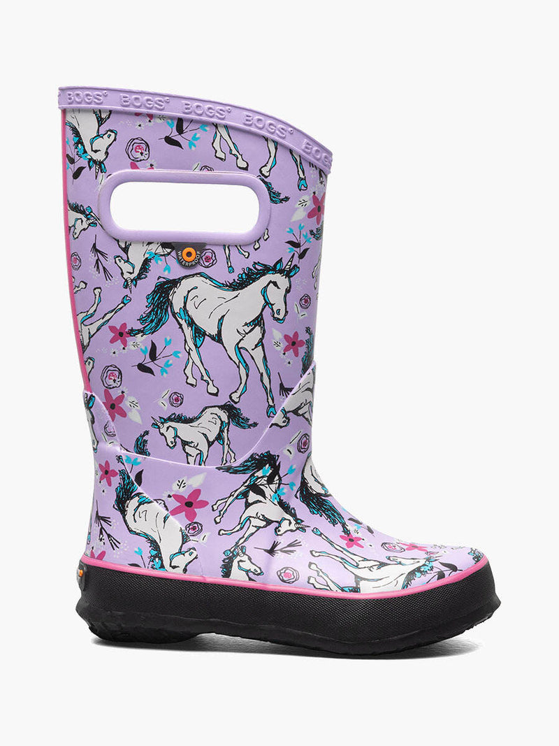 Bogs Rain Boots - Unicorn Lavender Multi-Mountain Baby