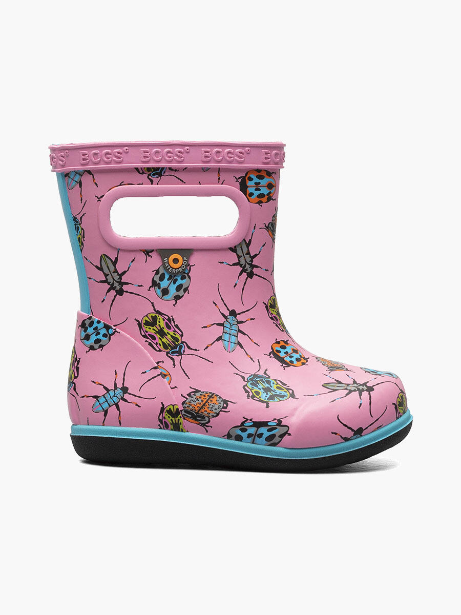 Bogs Rain Boots - Baby Skipper 2 - Bugs Pink-Mountain Baby