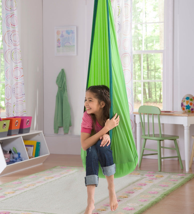 Hearthsong HugglePod Lite Hanging Chair - Green-Mountain Baby