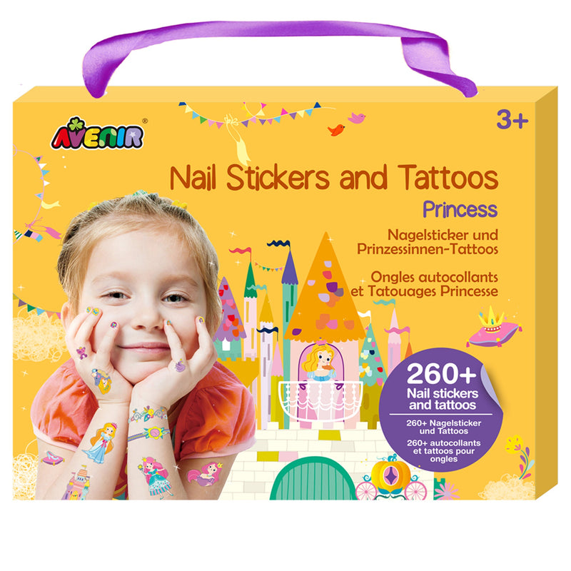 Avenir Nail Stickers & Tattoos - Princess-Mountain Baby