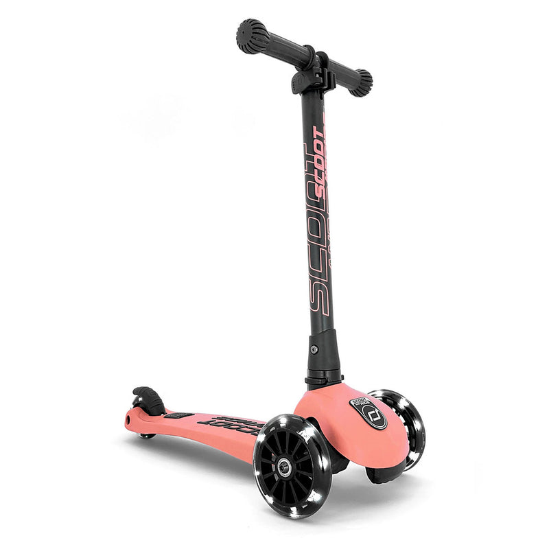 Scoot & Ride Highwaykick 3 LED - Peach-Mountain Baby