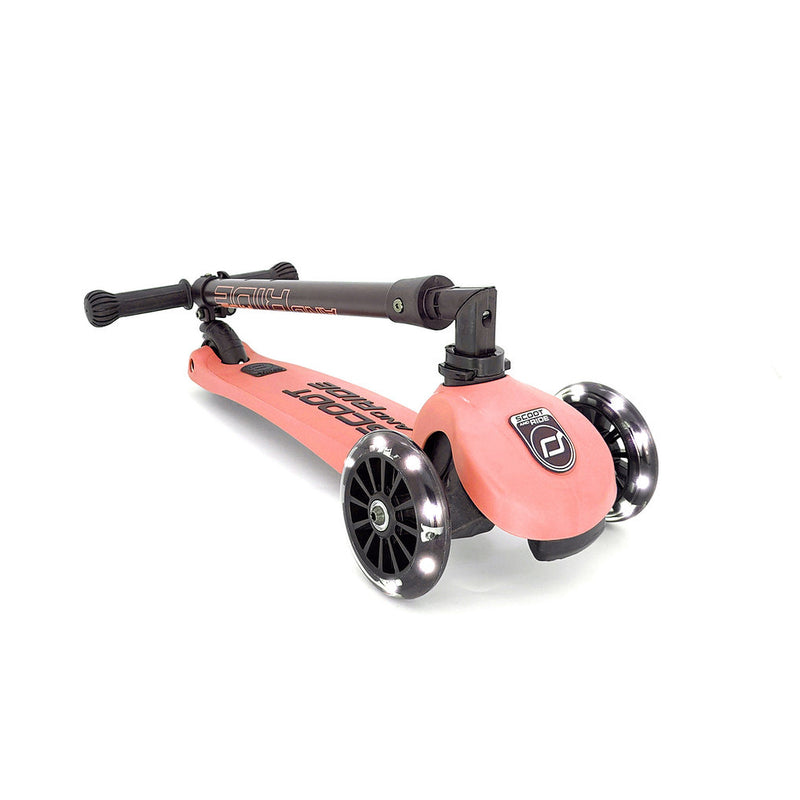 Scoot & Ride Highwaykick 3 LED - Peach-Mountain Baby
