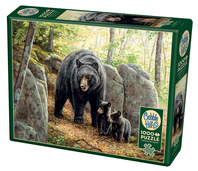 Cobble Hill Puzzle - 1000pc - Mama Bear-Mountain Baby