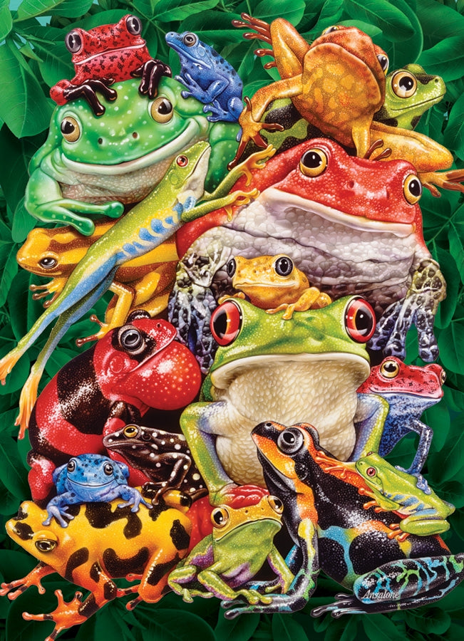 Cobble Hill Puzzle - 1000pc - Frog Business-Mountain Baby