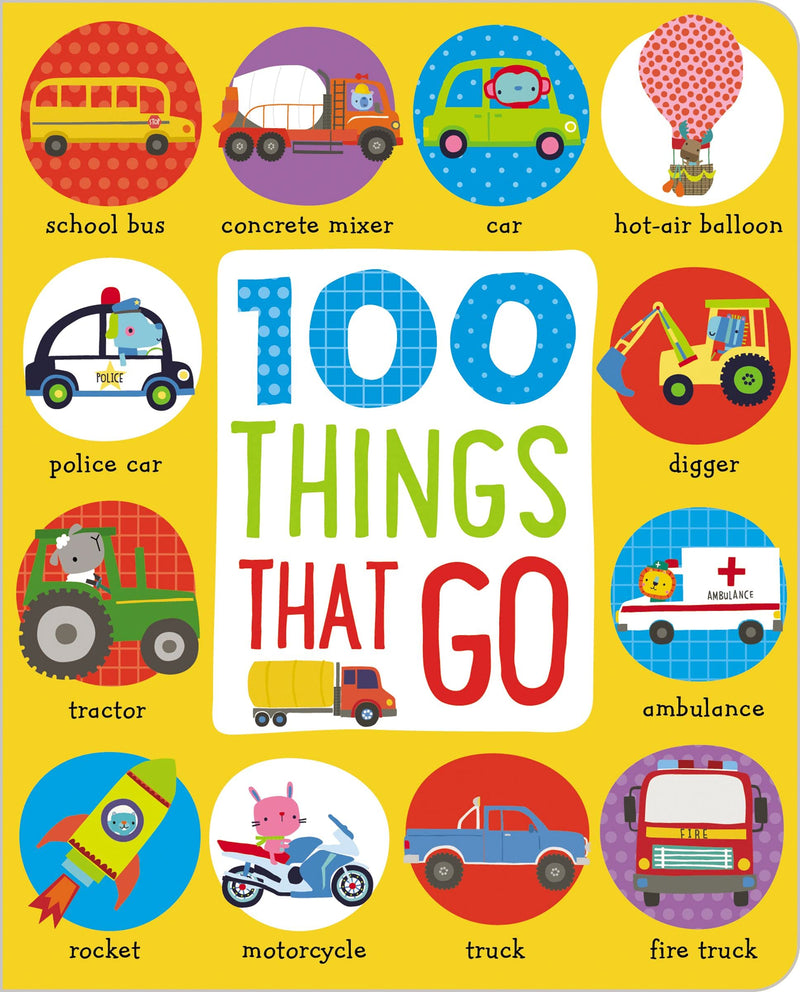 Board Book - 100 Things That Go-Mountain Baby