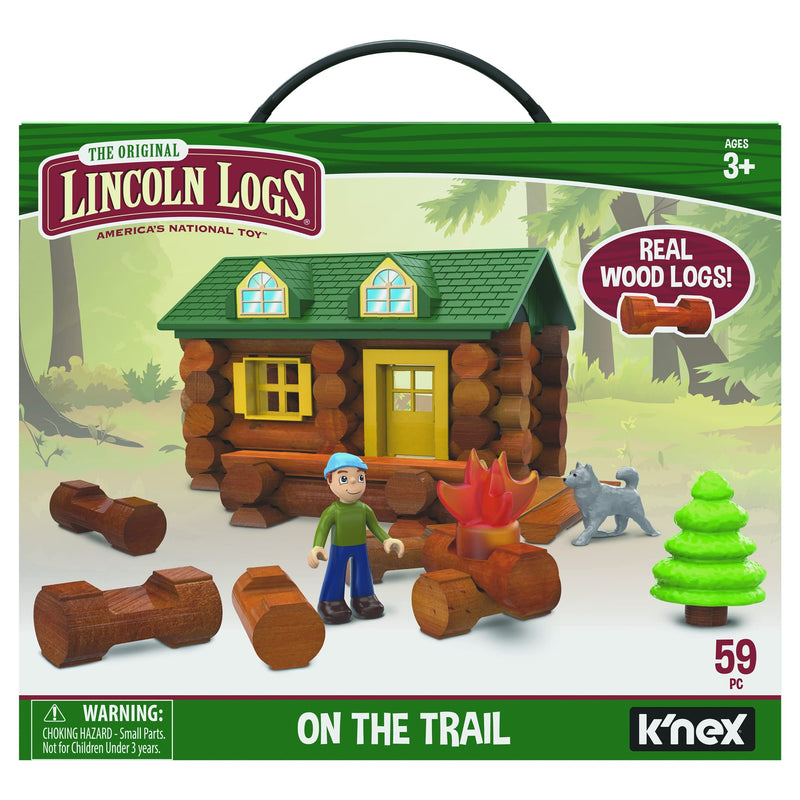 Lincoln Logs - 59pc On The Trail Kit-Mountain Baby