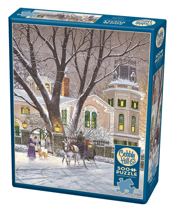Cobble Hill Puzzle - 500pc - Sleigh Ride-Mountain Baby