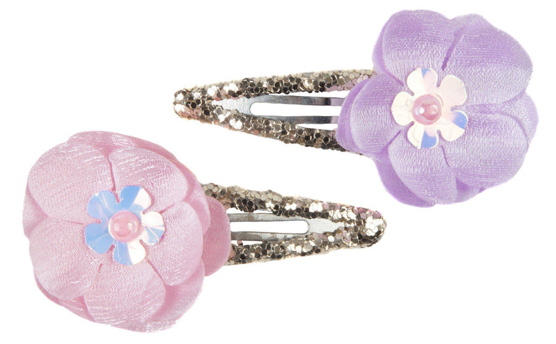Great Pretenders Jewelry - Flower Sparkle Clips-Mountain Baby