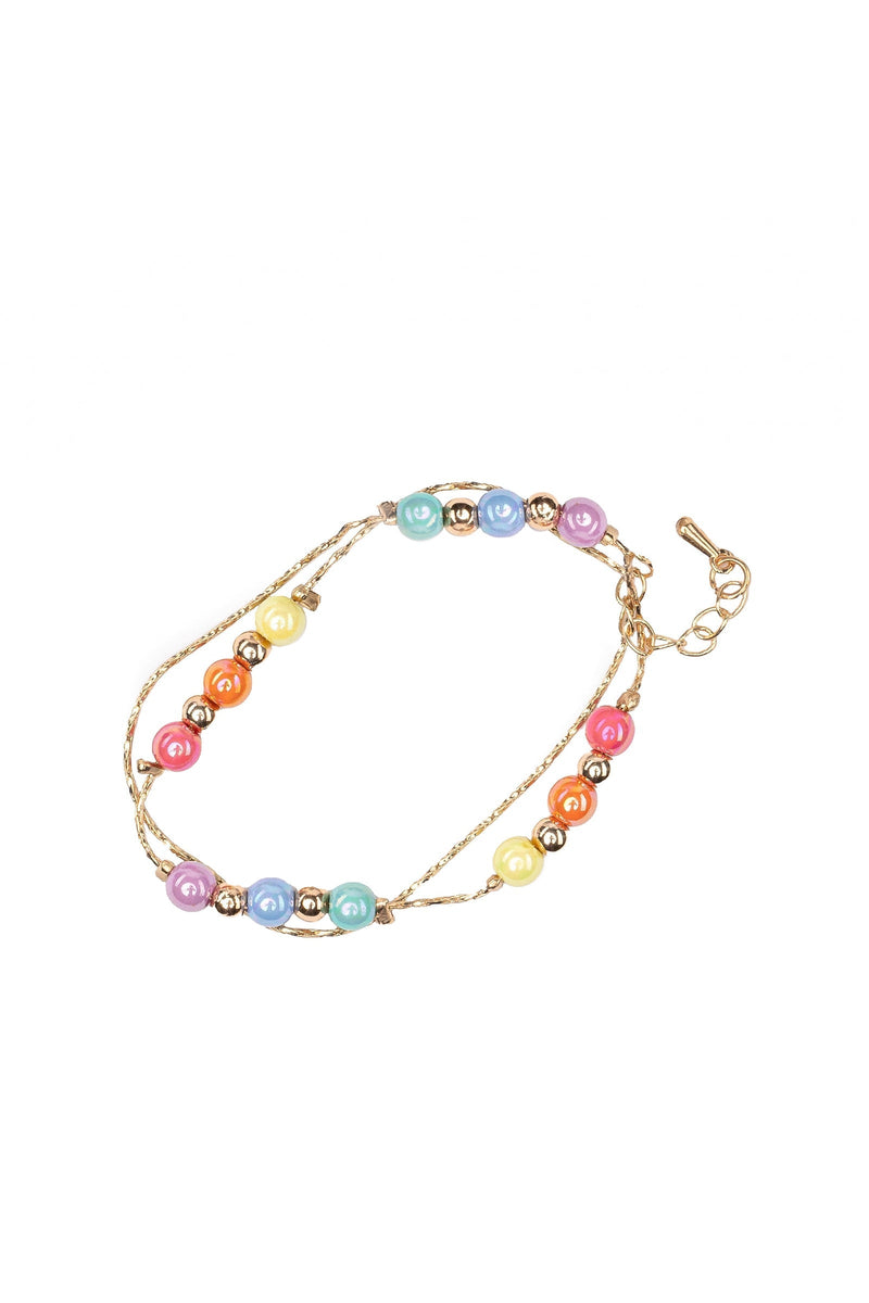Great Pretenders Jewelry - Boutique Golden Rainbow Bracelet-Mountain Baby