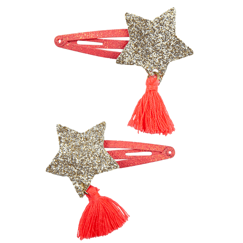 Great Pretenders Jewelry - Boutique Sassy Tassy Star Hairclip 2pk-Mountain Baby