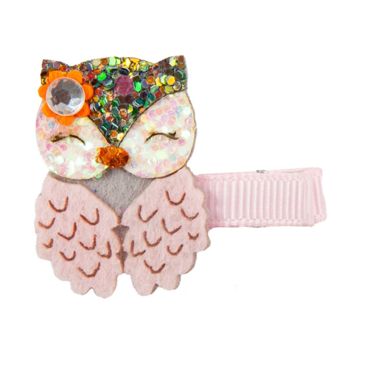 Great Pretenders Jewelry - Boutique Dear Owl Hairclip-Mountain Baby