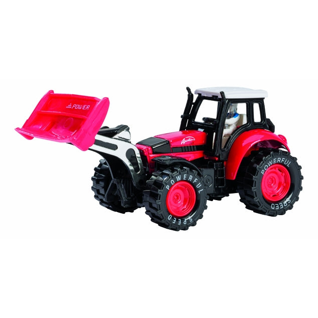 Diecast Pull-Back Scoop Tractor-Mountain Baby