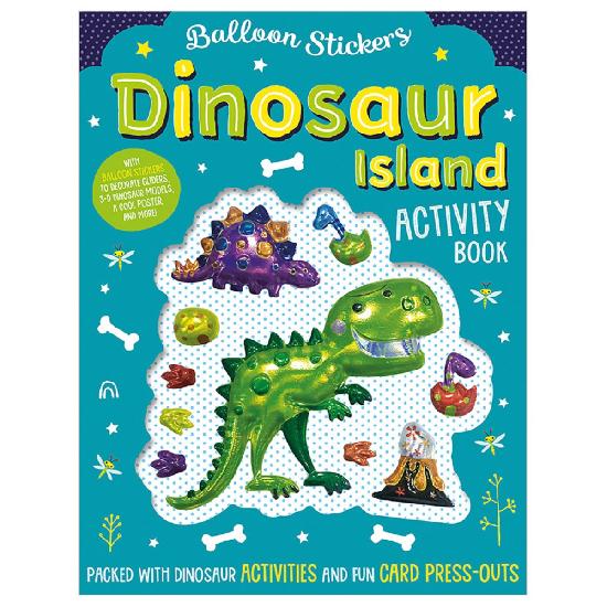 Activity Sticker Book - Dinosaur Island-Mountain Baby