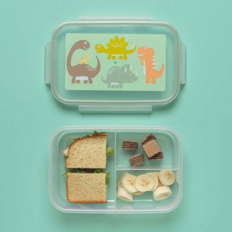 ORE Good Lunch Bento Box Divided Container - Baby Dinosaur-Mountain Baby