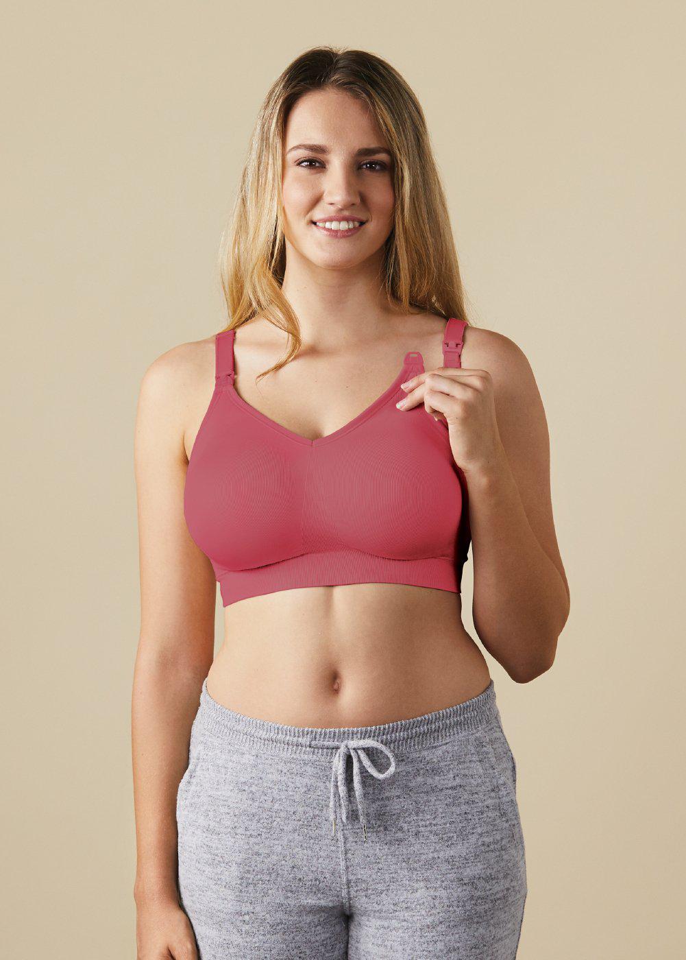 Bravado Body Silk Seamless Nursing Bra - Lipstick-Mountain Baby