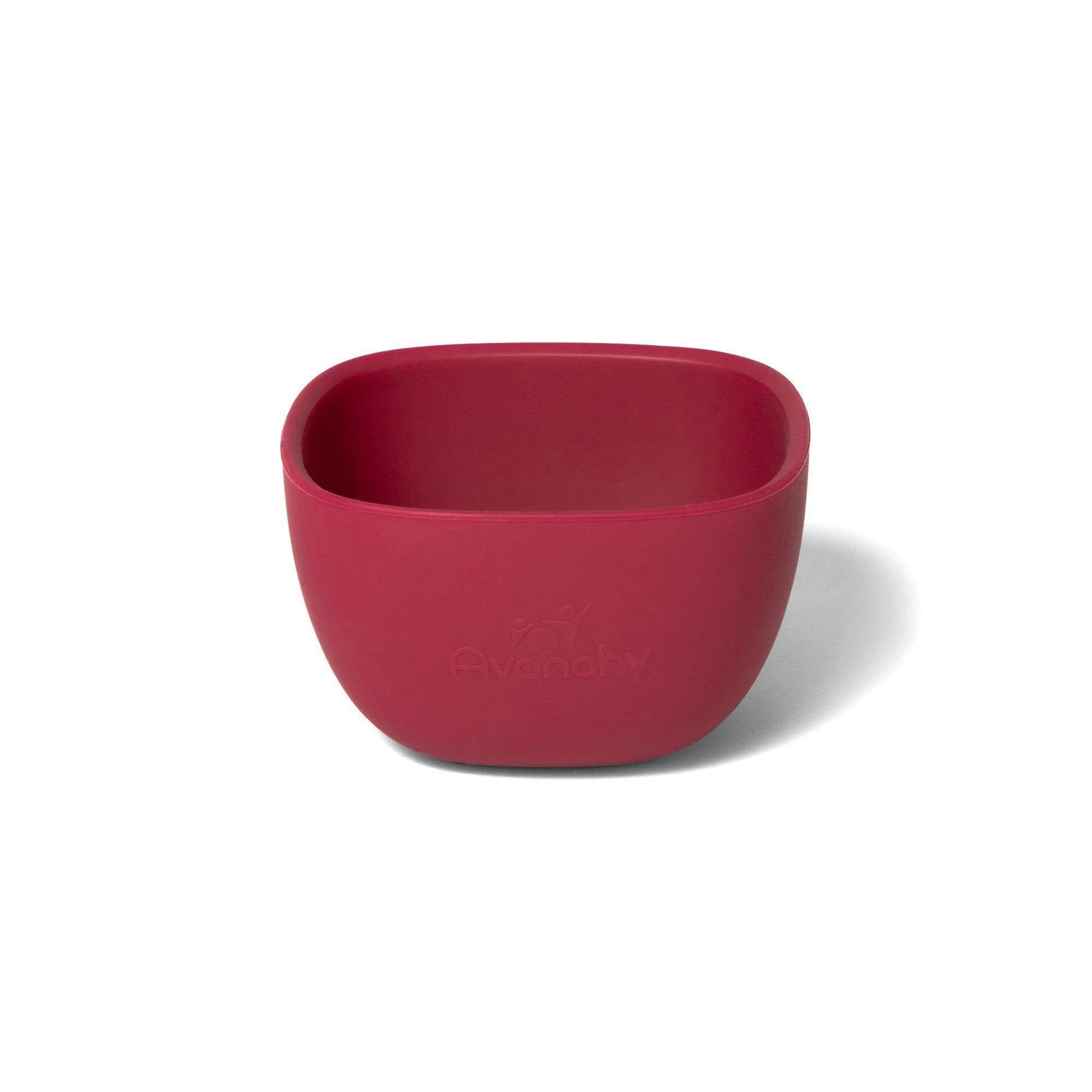 Avanchy La Petite Silicone Bowl - Magenta-Mountain Baby