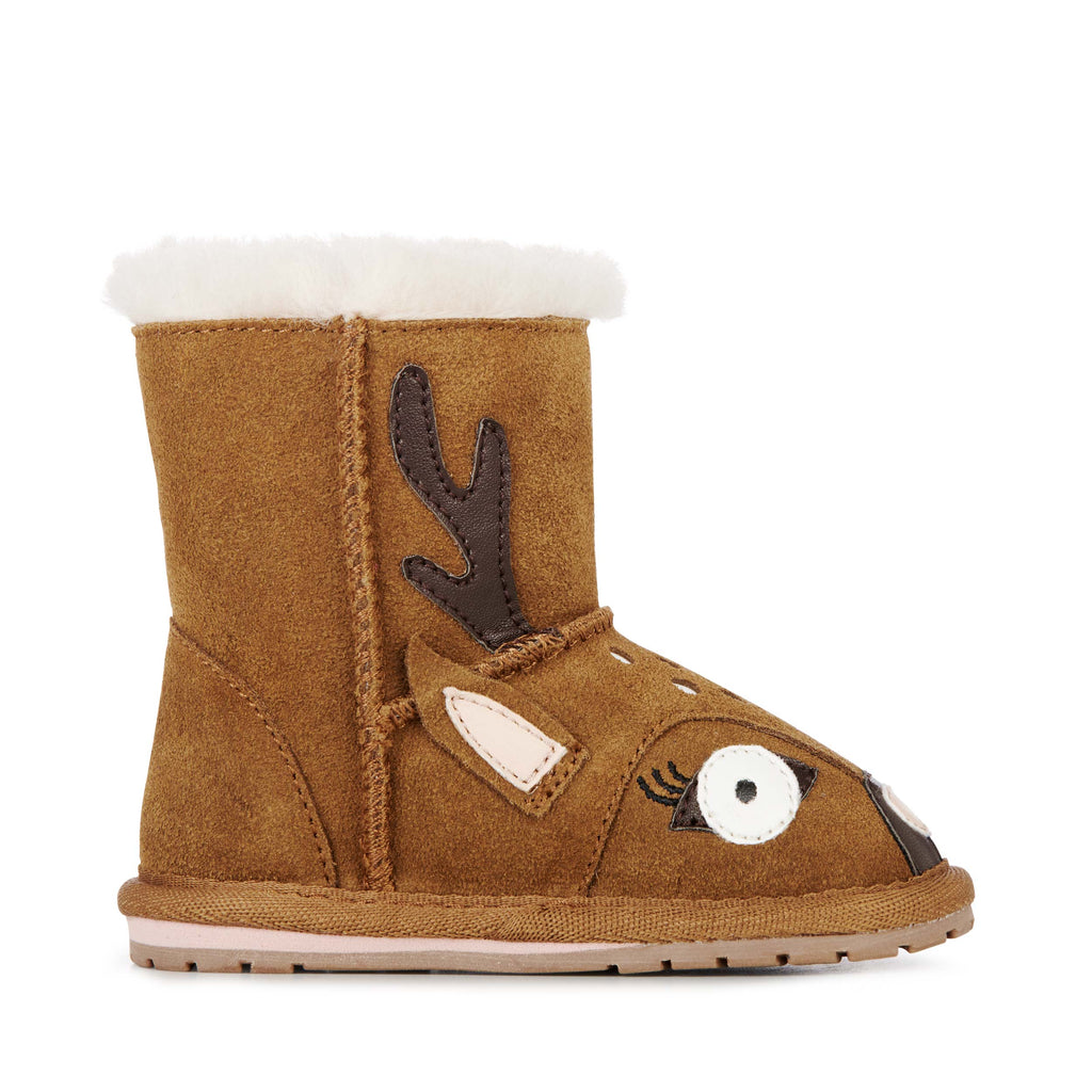 Emu Winter Boots - Deer Walker - Chestnut-Mountain Baby