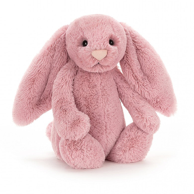 Jelly Cat Stuffie - Bashful Tulip Pink Bunny - Medium-Mountain Baby