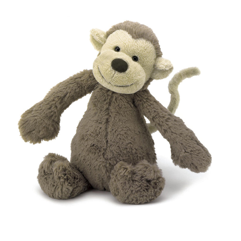 Jelly Cat Stuffie - Bashful Monkey - Medium-Mountain Baby