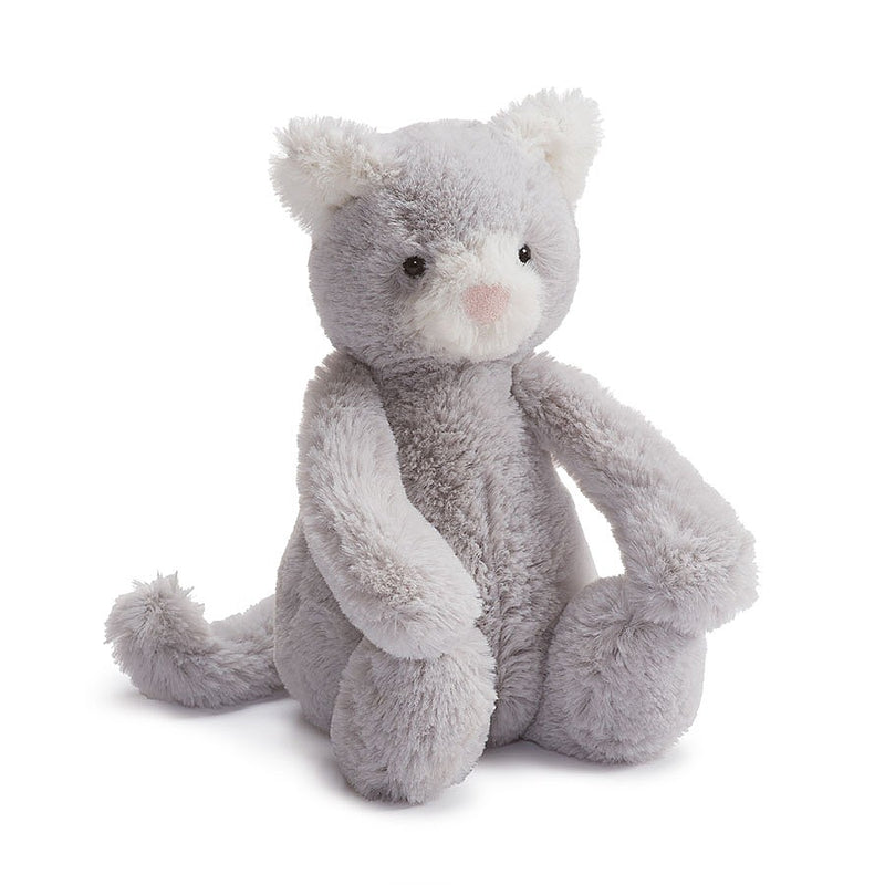Jelly Cat Stuffie - Bashful Grey Kitty - Medium-Mountain Baby