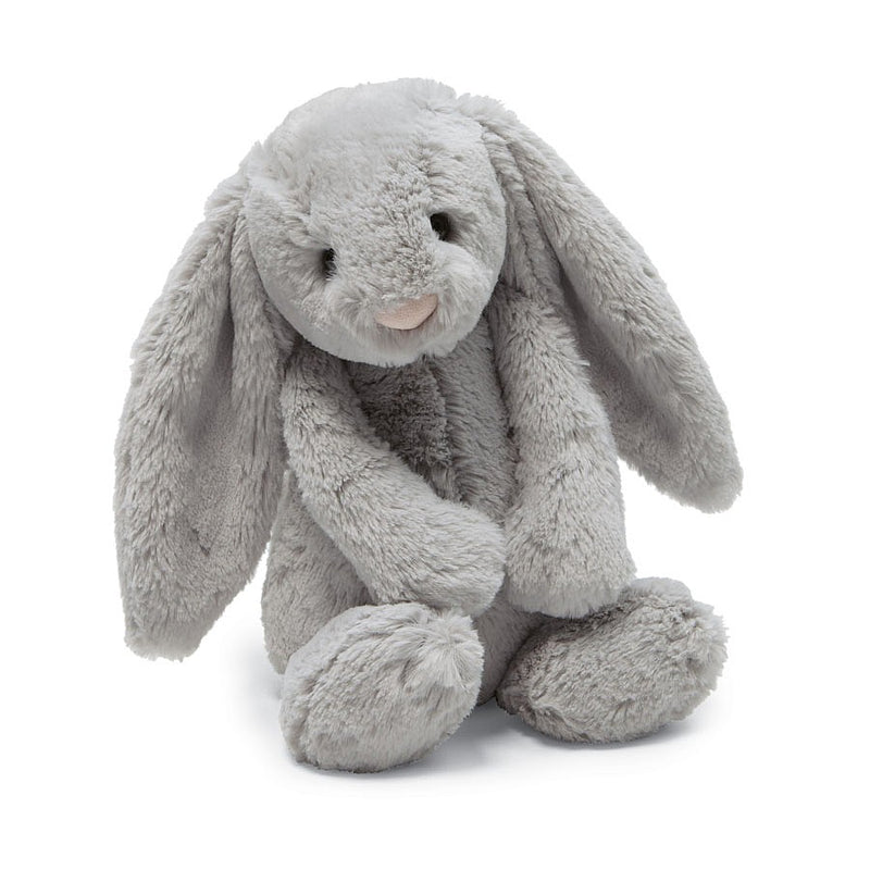 Jelly Cat Stuffie - Bashful Grey Bunny - Small-Mountain Baby