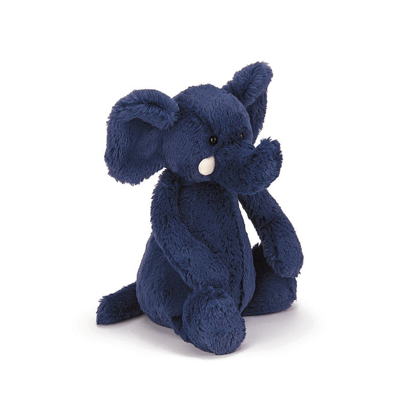 Jelly Cat Stuffie - Bashful Blue Elephant - Medium-Mountain Baby