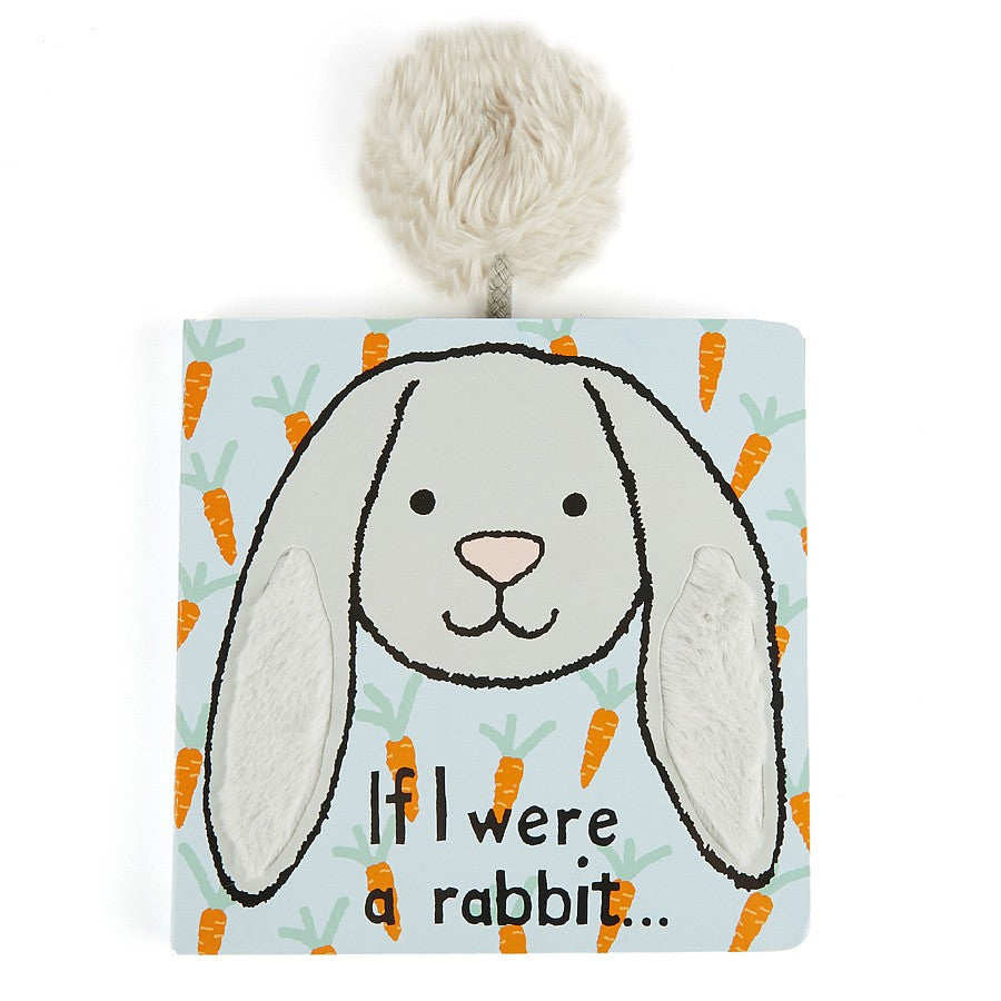 Board Book - If I Were A Rabbit - Grey-Mountain Baby