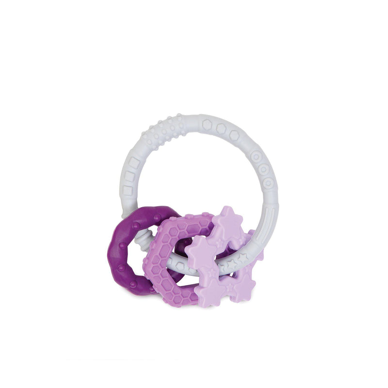 Bumkins Silicone Teething Charms - Purple-Mountain Baby