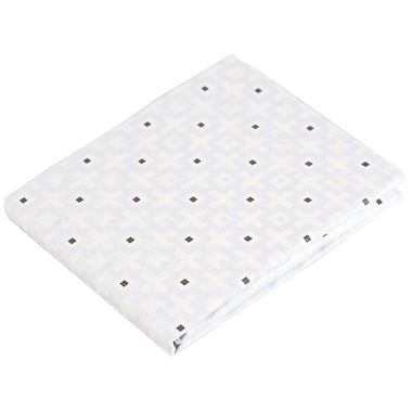 Kushies Ben & Noa Percale Fitted Crib Sheet-Mountain Baby